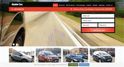 Desktop Screenshot of meadowcars.co.uk